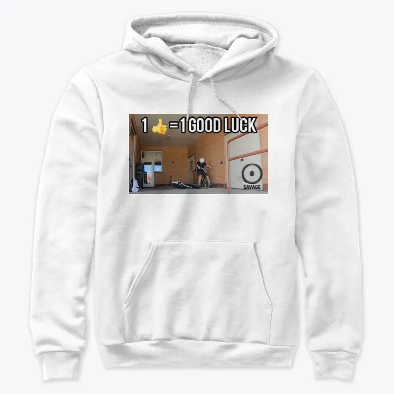 1 LIKE = 1 GOOD LUCK Tee and Hoodie